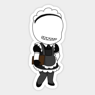 offenderman maid chibi Sticker